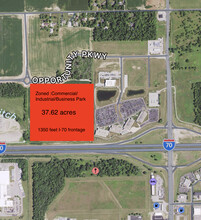 Progress St, Greenfield, IN - VISTA AÉREA  vista de mapa - Image1