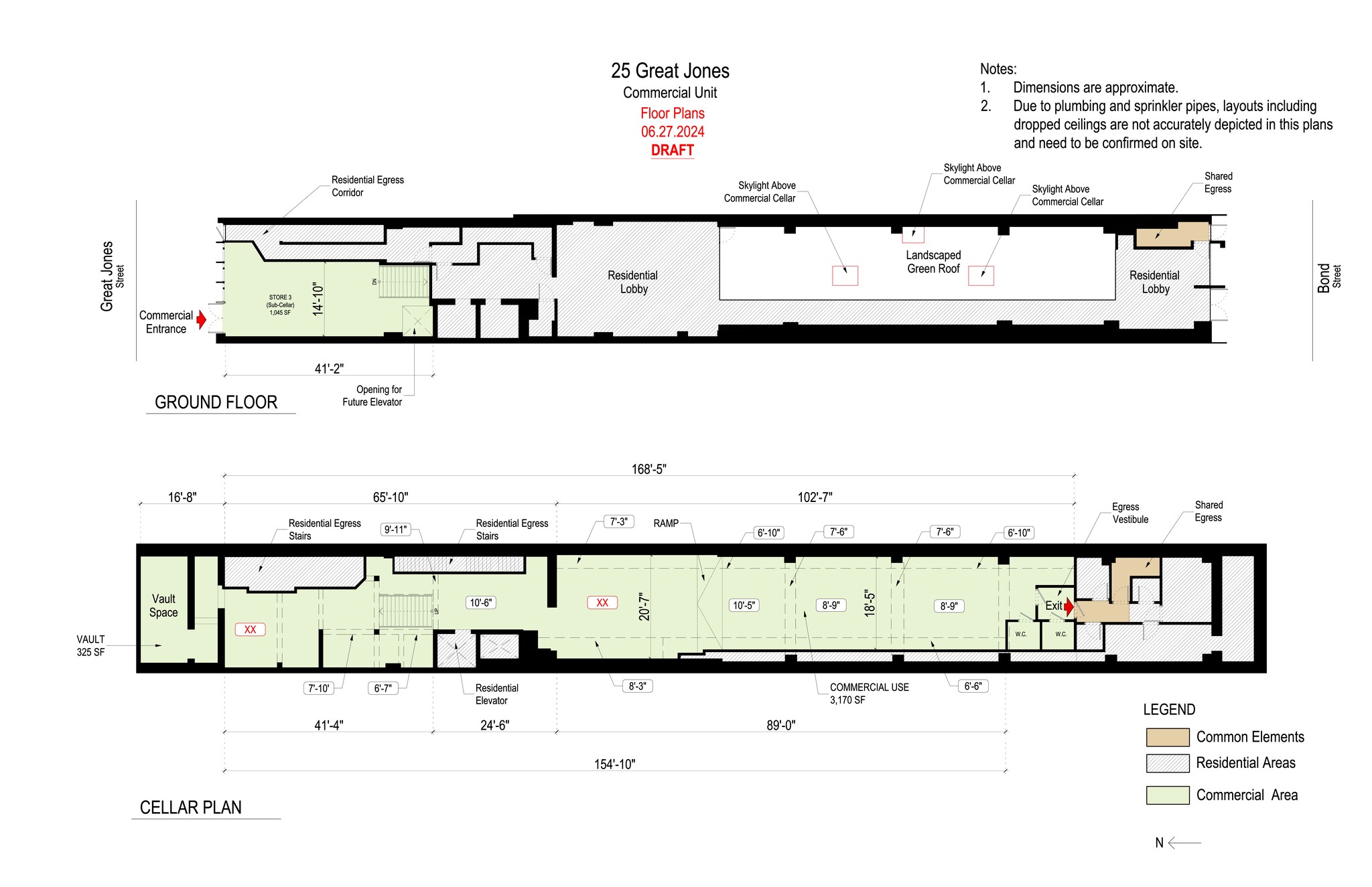 25 Great Jones St, New York, NY en alquiler Plano del sitio- Imagen 1 de 1