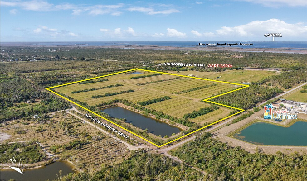 6550 Stringfellow Rd, Saint James City, FL en venta - Vista aérea - Imagen 3 de 5