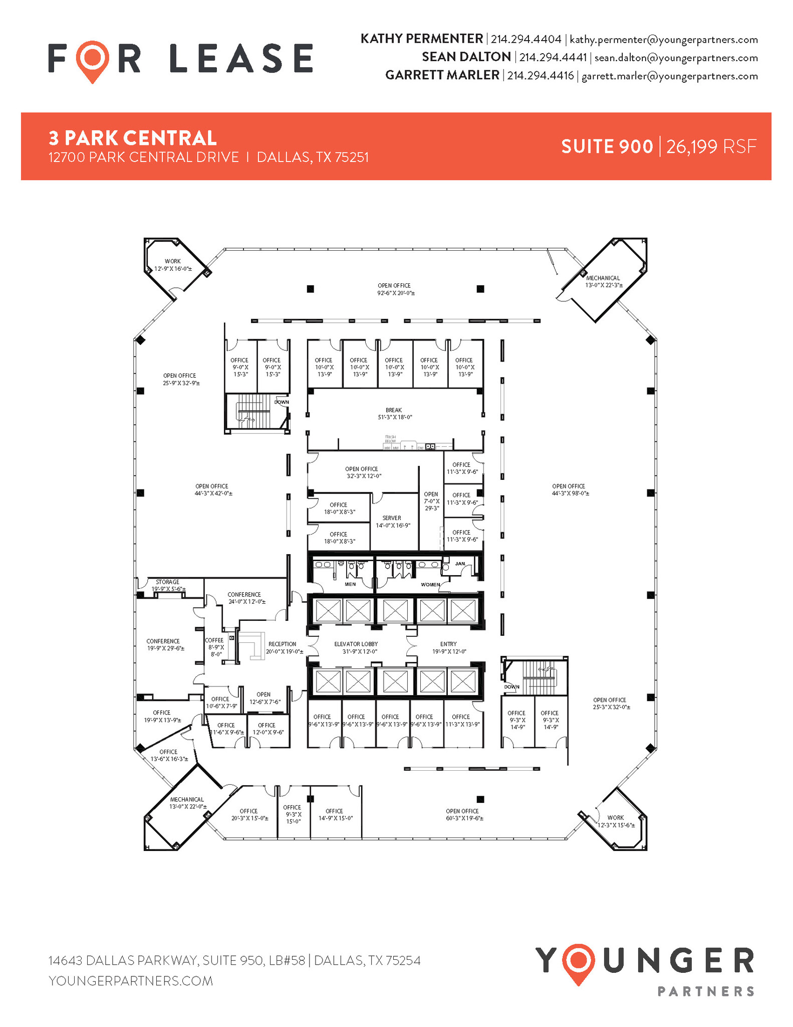 12700 Park Central Dr, Dallas, TX en alquiler Plano de la planta- Imagen 1 de 1