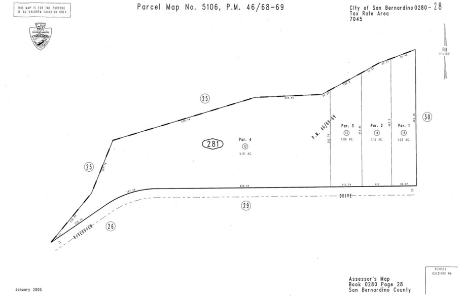 1880 Riverview Dr, San Bernardino, CA en alquiler - Plano de solar - Imagen 2 de 2