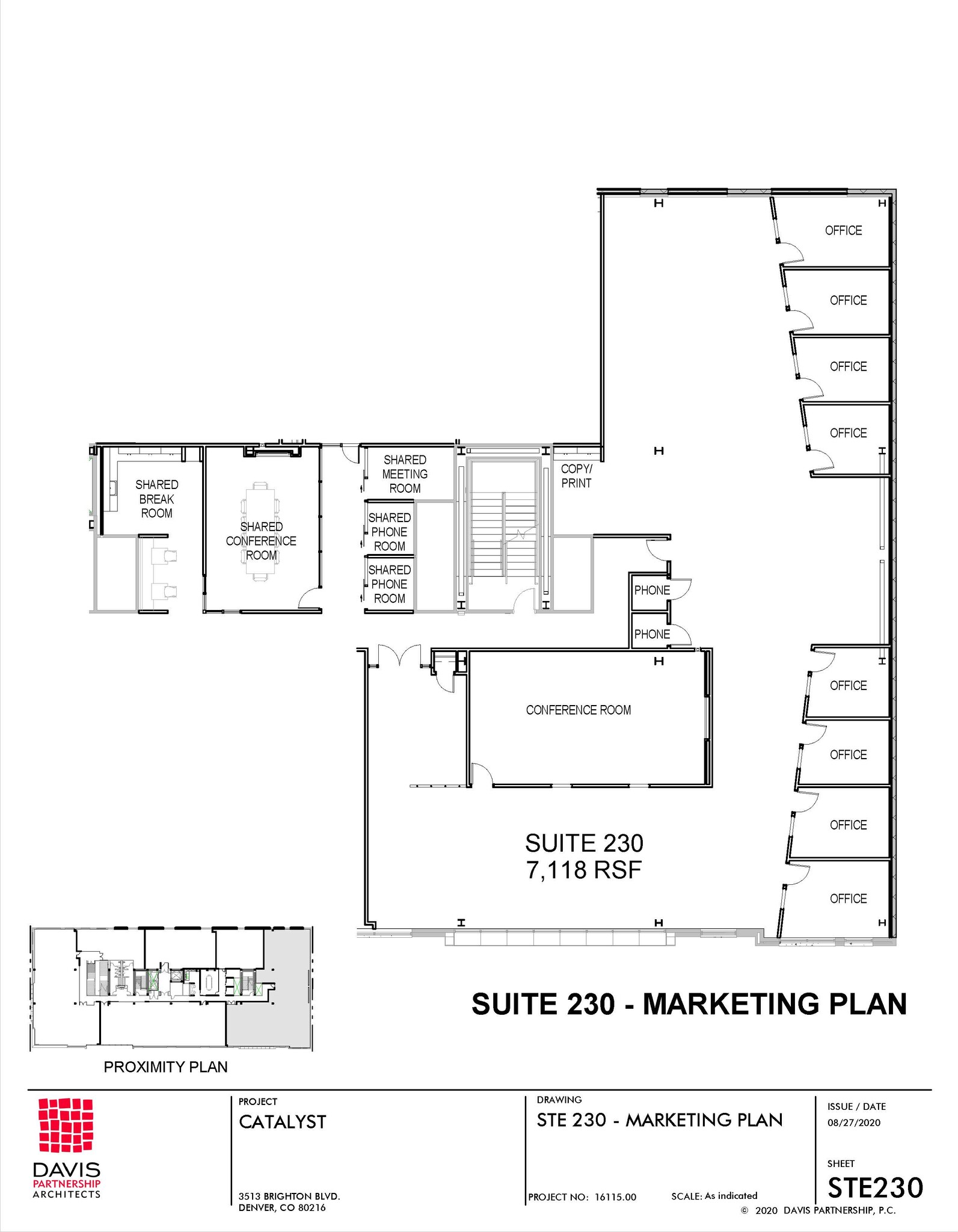 3513 Brighton Blvd, Denver, CO en alquiler Plano de la planta- Imagen 1 de 1