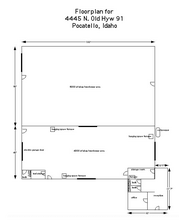 5547 S 5th Ave, Pocatello, ID en alquiler Plano de la planta- Imagen 1 de 1