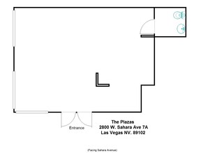 2800 W Sahara Ave, Las Vegas, NV en alquiler Plano de la planta- Imagen 1 de 1