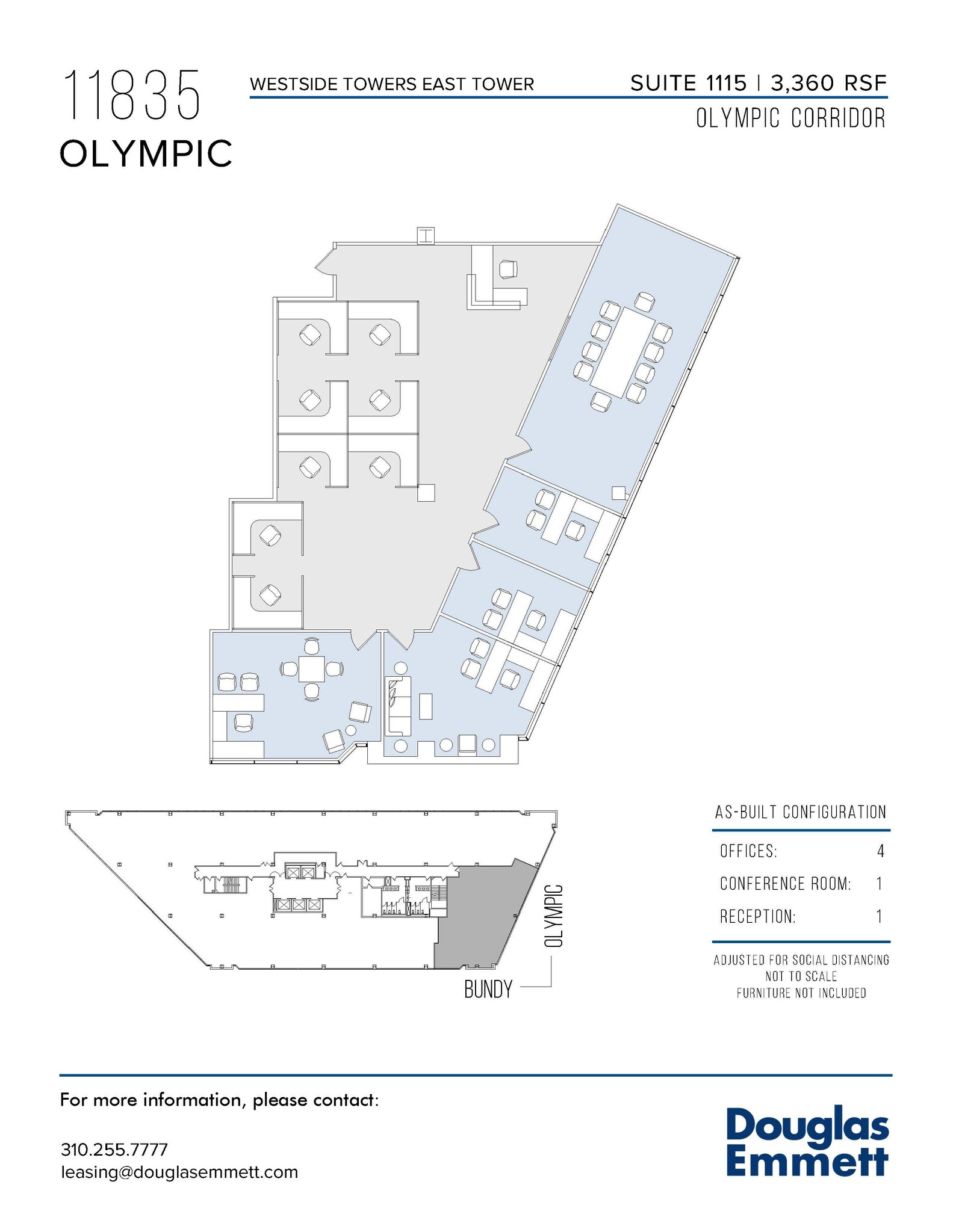 11845 W Olympic Blvd, Los Angeles, CA en alquiler Plano de la planta- Imagen 1 de 1