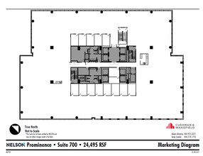 3475 Piedmont Rd NE, Atlanta, GA en alquiler Plano de la planta- Imagen 2 de 2