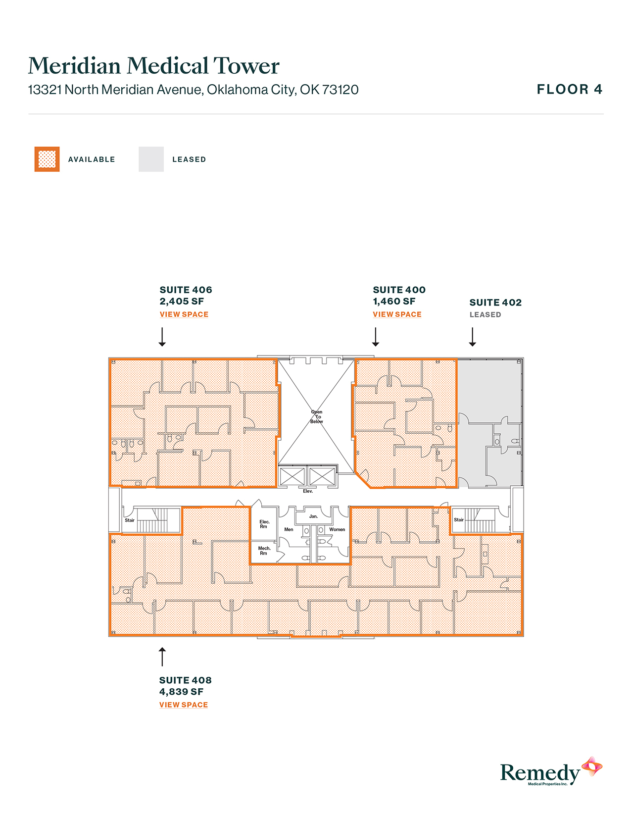 13321 N Meridian Ave, Oklahoma City, OK en alquiler Plano de la planta- Imagen 1 de 1