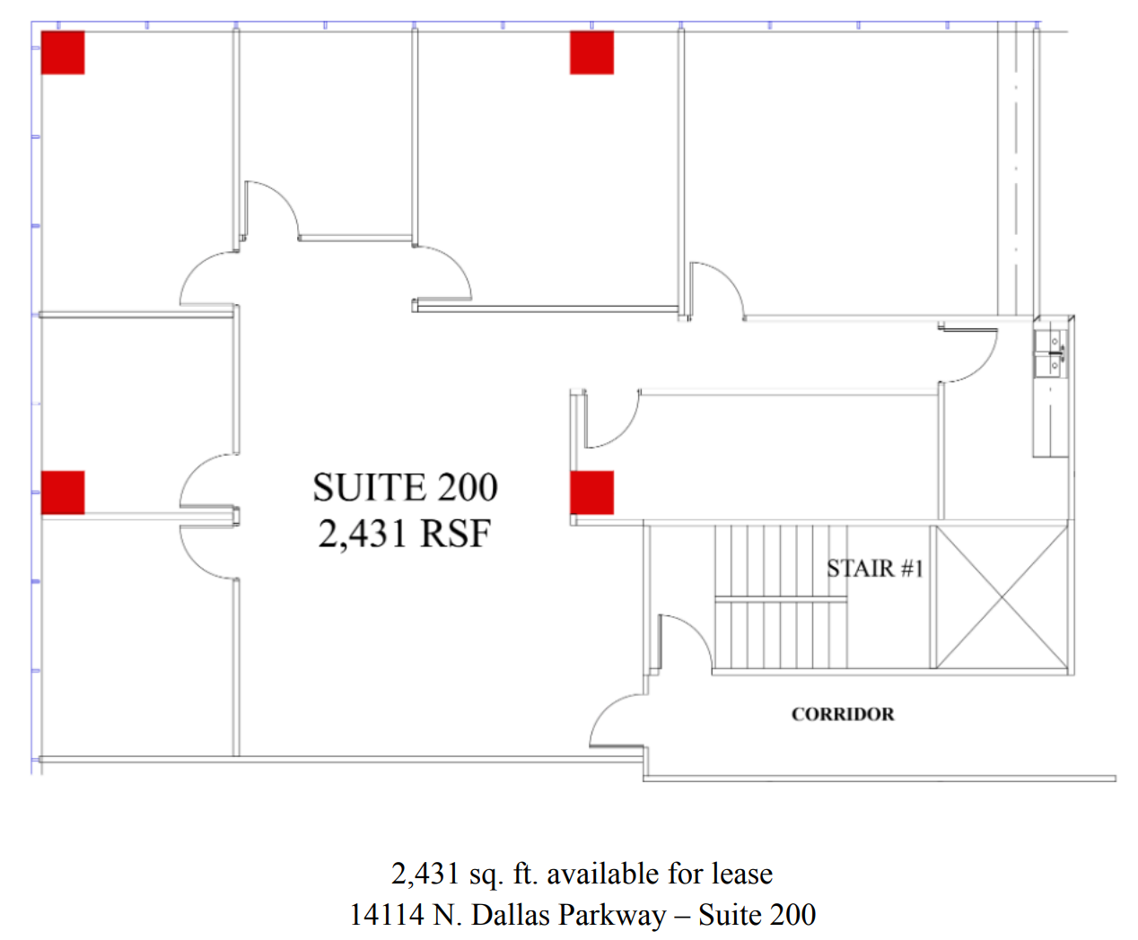 14110 N Dallas Pky, Dallas, TX en alquiler Plano de la planta- Imagen 1 de 1