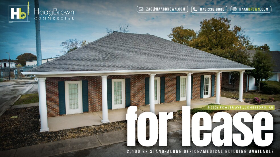 2206 Fowler Ave, Jonesboro, AR en alquiler - Foto principal - Imagen 1 de 4