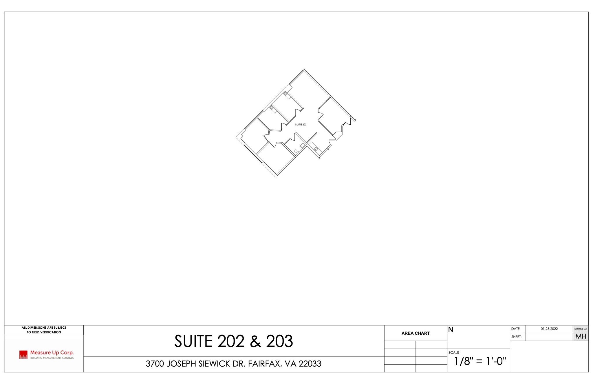 3620 Joseph Siewick Dr, Fairfax, VA en alquiler Plano de la planta- Imagen 1 de 1