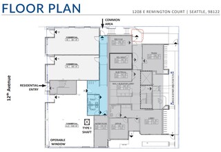 452 12th Ave S, Seattle, WA en alquiler Plano de la planta- Imagen 2 de 2