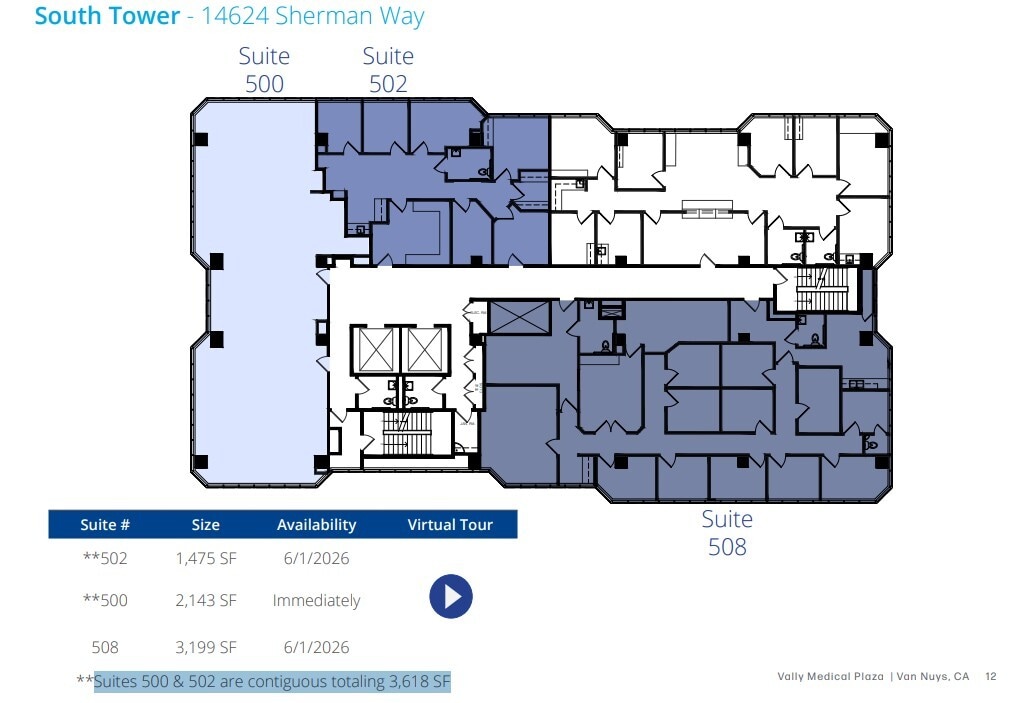 14600 Sherman Way, Van Nuys, CA en alquiler Plano de la planta- Imagen 1 de 1