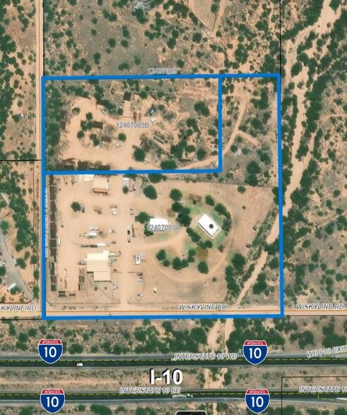 2794 W Skyline Rd, Benson, AZ en alquiler - Vista aérea - Imagen 2 de 10