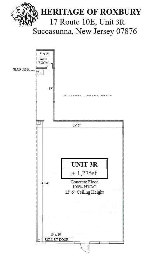 17 Route 10 E, Succasunna, NJ en alquiler Plano de la planta- Imagen 1 de 1