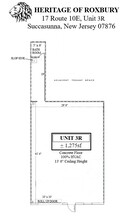 17 Route 10 E, Succasunna, NJ en alquiler Plano de la planta- Imagen 1 de 1