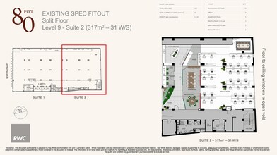 80-82 Pitt St, Sydney en alquiler Plano de la planta- Imagen 1 de 6
