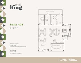 515 King St, Alexandria, VA en alquiler Plano de la planta- Imagen 2 de 3