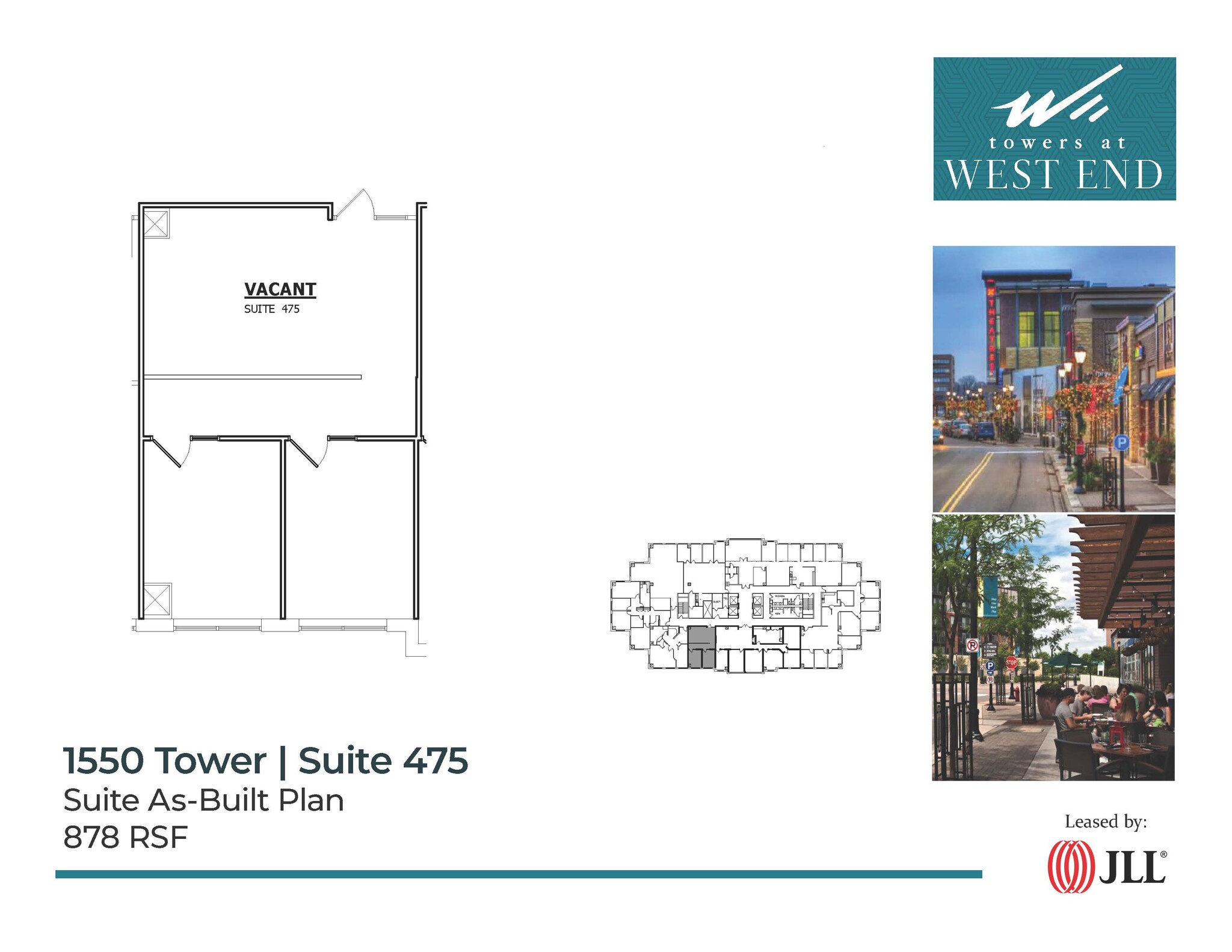 1550 Utica Ave S, Saint Louis Park, MN en alquiler Plano de la planta- Imagen 1 de 1