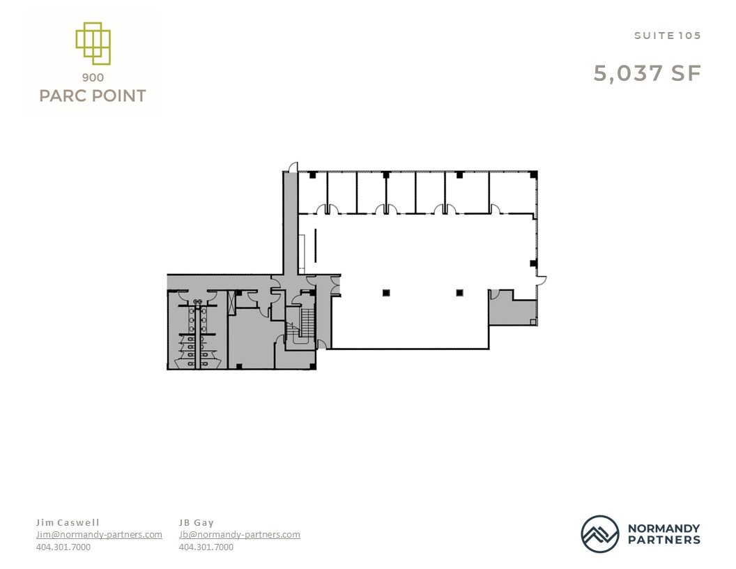 800 Parc Pt, Alpharetta, GA en alquiler Plano de la planta- Imagen 1 de 1