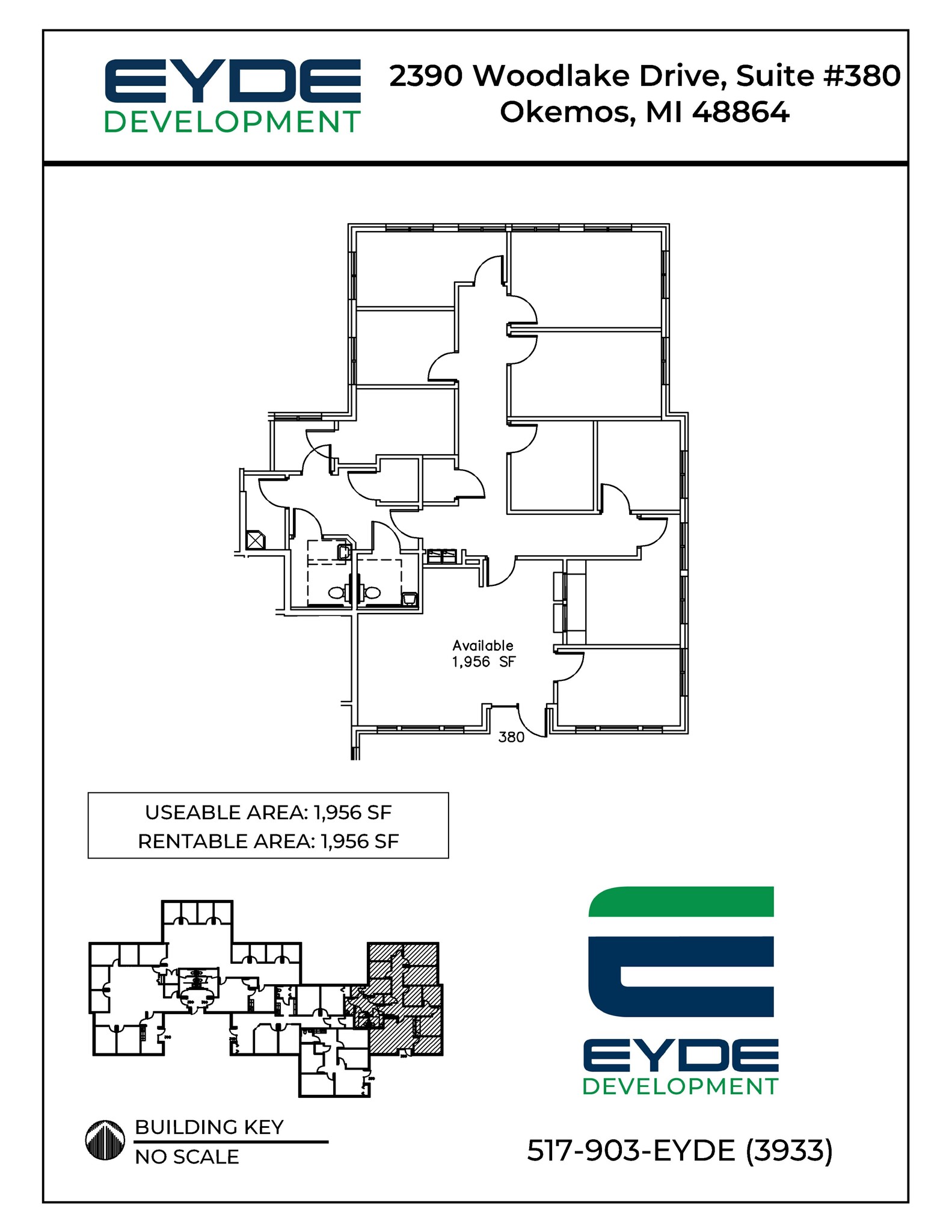 2390 Woodlake Dr, Okemos, MI en alquiler Plano del sitio- Imagen 1 de 1