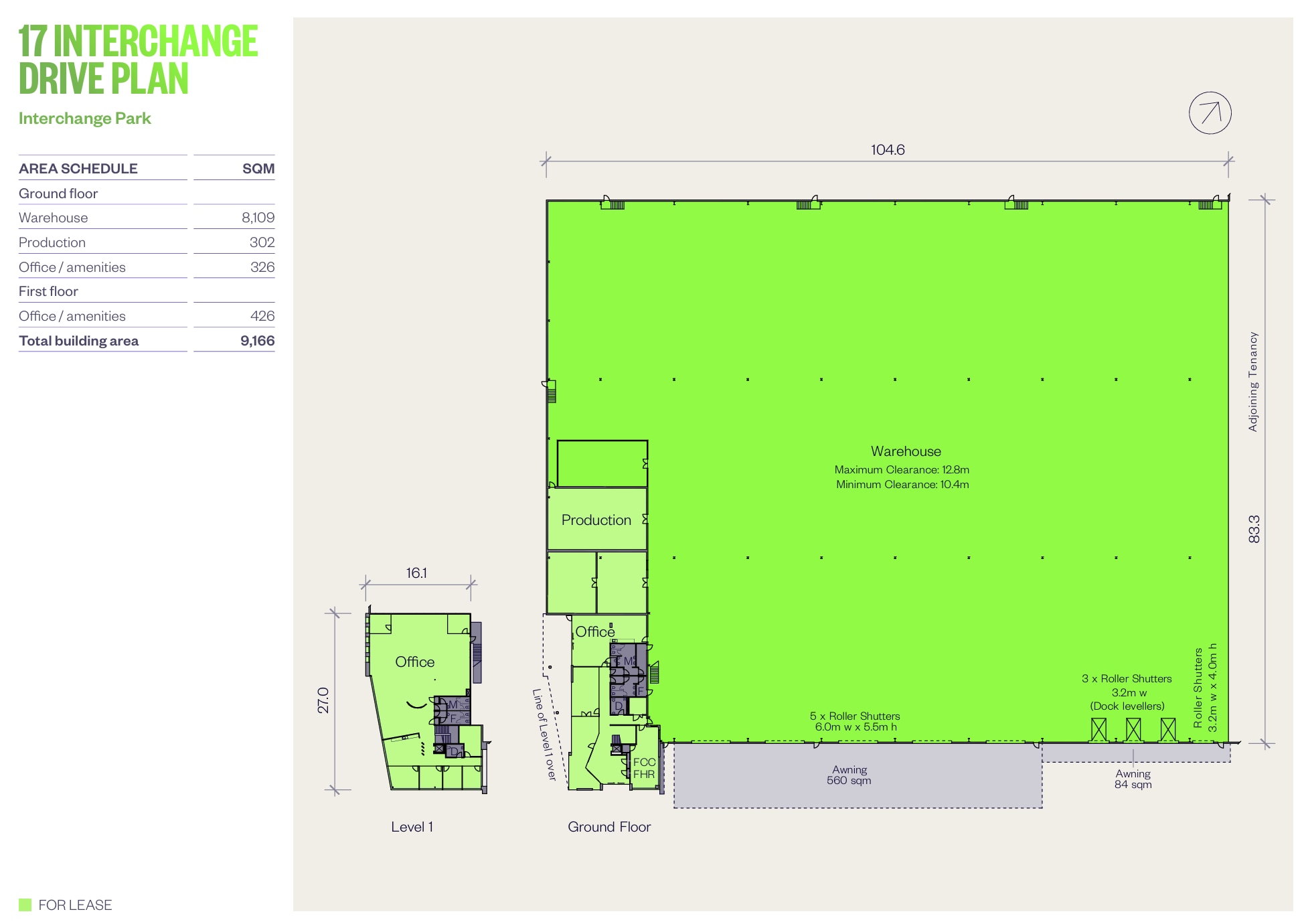 17-19 Interchange Dr, Eastern Creek en alquiler Plano de la planta- Imagen 1 de 2