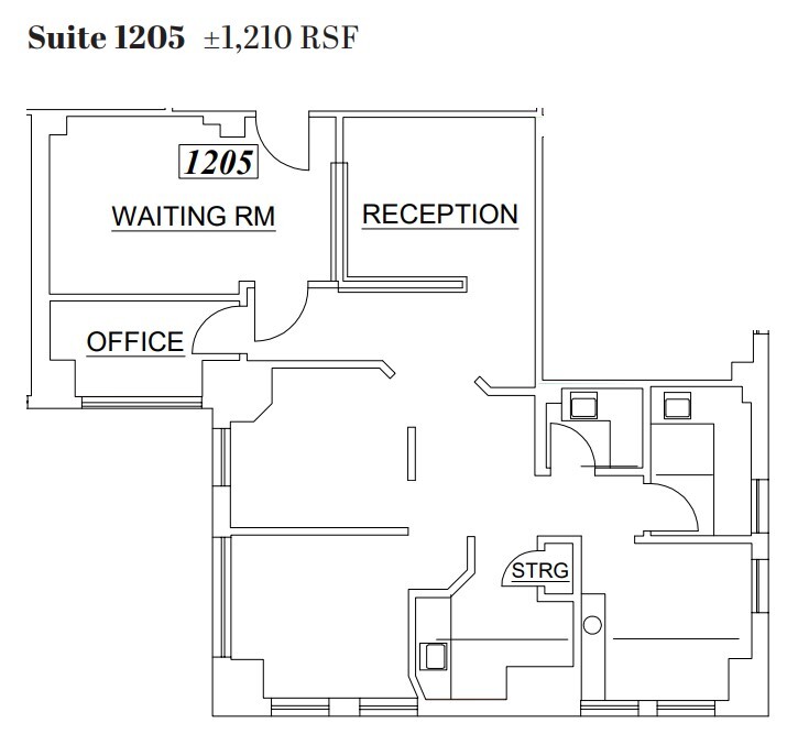 1624 Franklin St, Oakland, CA en alquiler Plano de la planta- Imagen 1 de 1