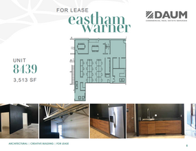 8437-8445 Warner Dr, Culver City, CA en alquiler Plano de la planta- Imagen 1 de 1