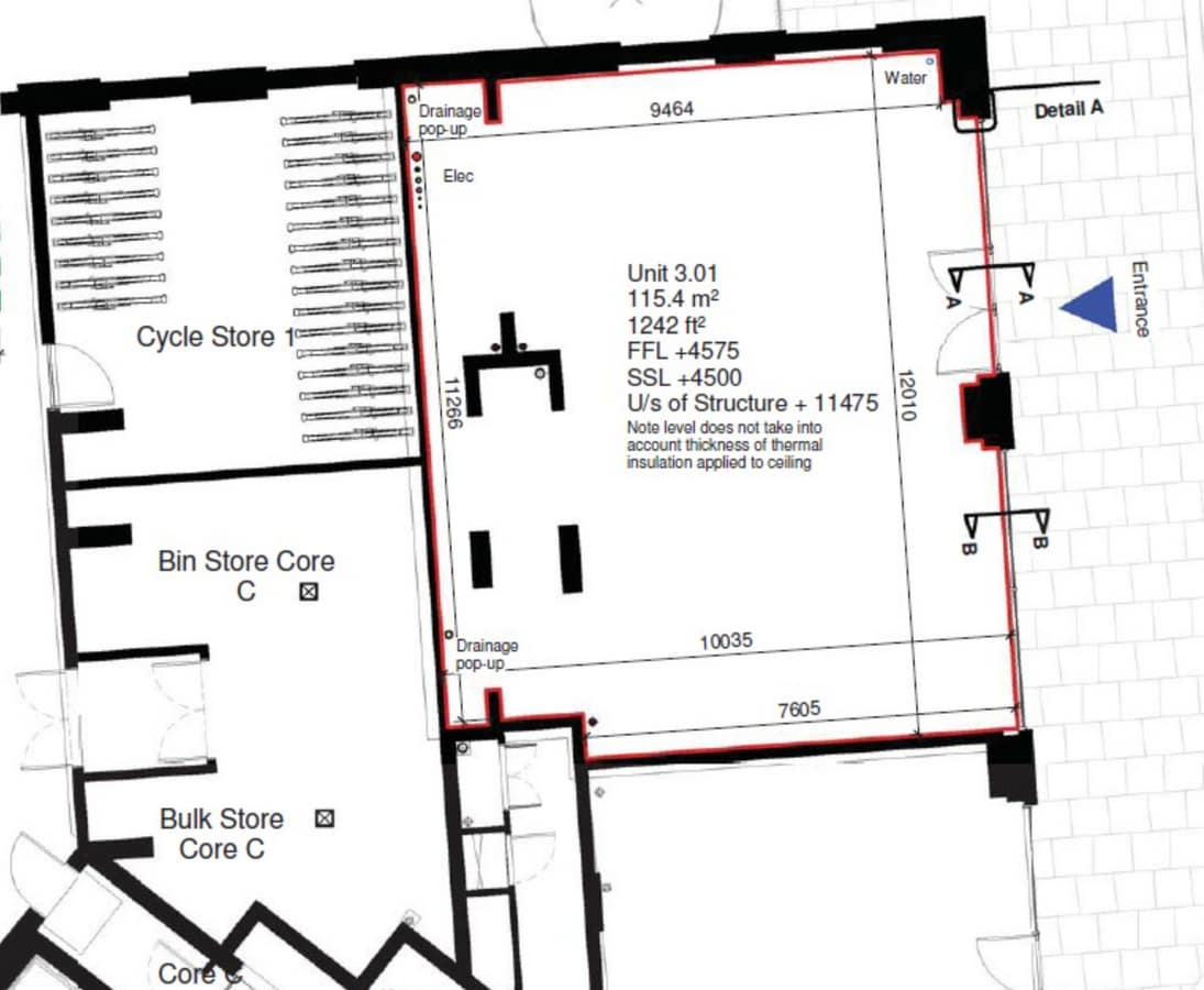 6 Starboard Way, London, LND E16 2PF - Unidad 3.02 - - Plano de la planta - Image 1 of 7