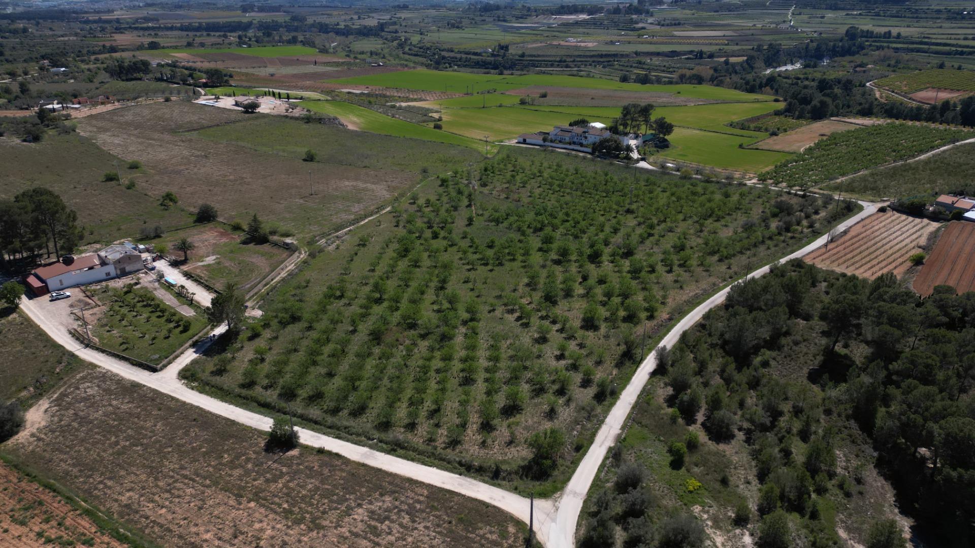 Terreno en L'Olleria en venta Vista aérea- Imagen 1 de 9