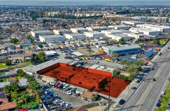 9162 Rosecrans Ave, Bellflower, CA - VISTA AÉREA  vista de mapa - Image1