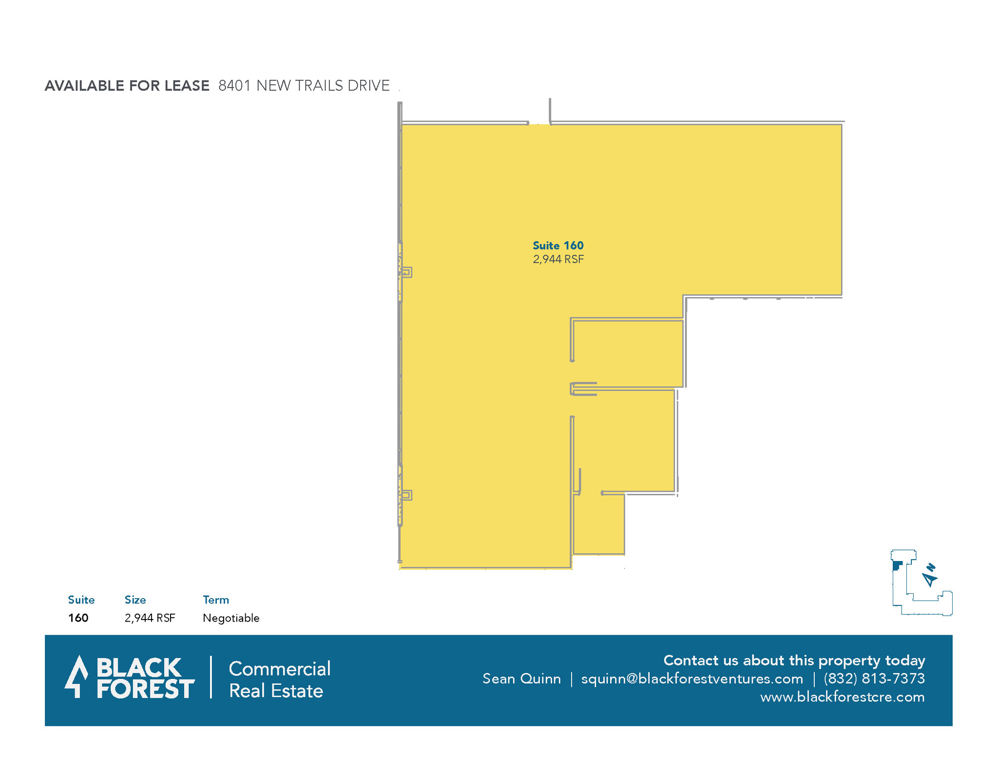 8401 New Trails Dr, The Woodlands, TX en alquiler Plano de la planta- Imagen 1 de 1