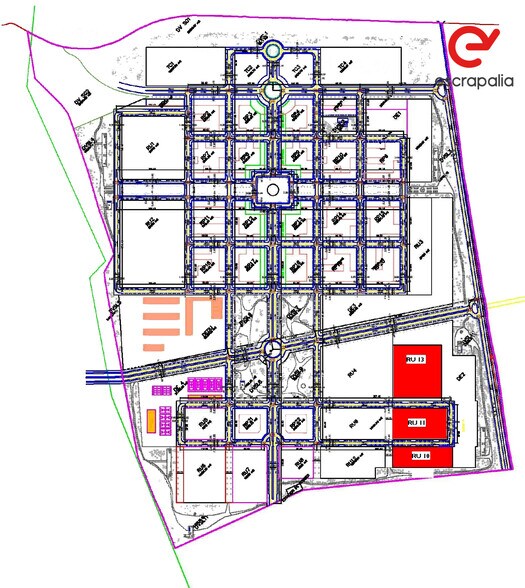 Sector 26 - 27. RU13, Horche, Guadalajara en venta - Plano de solar - Imagen 2 de 2