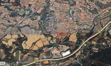 Gelida, BAR - Aérea  vista de mapa