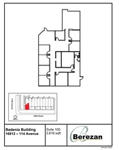 11412-11444 168 St NW, Edmonton, AB en alquiler Plano de la planta- Imagen 1 de 1