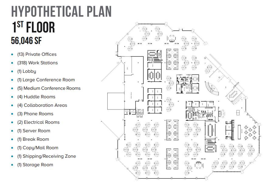 2125 O'Nel Dr, San Jose, CA en alquiler Plano de la planta- Imagen 1 de 1