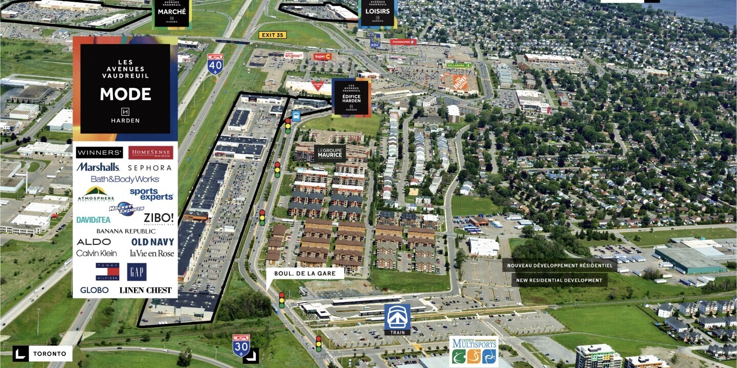 3120 Boul De La Gare, Vaudreuil-dorion, QC en alquiler Vista aérea- Imagen 1 de 10