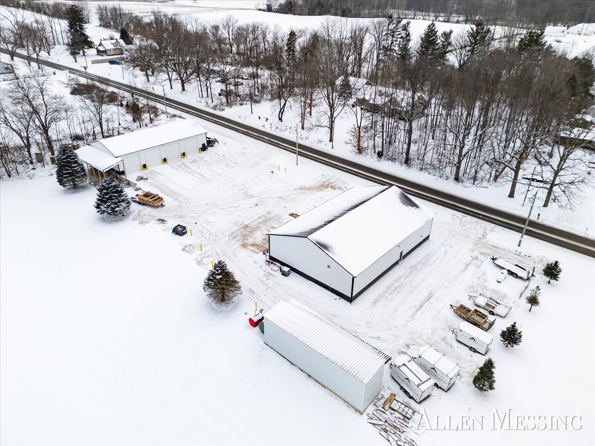 1447 Kelsey Hwy, Ionia, MI en venta Vista aérea- Imagen 1 de 50