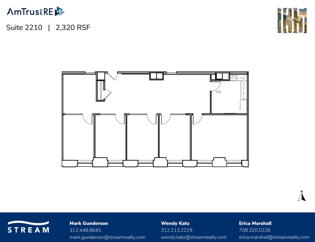 135 S LaSalle St, Chicago, IL en alquiler Plano de la planta- Imagen 1 de 1