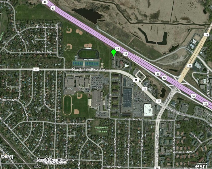 2175 Northdale Blvd NW, Coon Rapids, MN en venta - Vista aérea - Imagen 3 de 12