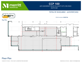 6010 University Blvd, Ellicott City, MD en alquiler Plano de la planta- Imagen 1 de 1