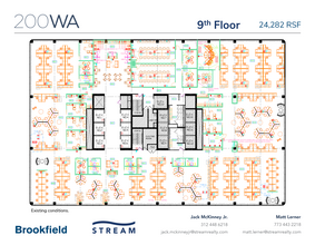 200 W Adams St, Chicago, IL en alquiler Plano de la planta- Imagen 1 de 1