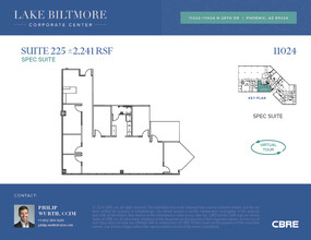 11022-11024 N 28th Dr, Phoenix, AZ en alquiler Plano de la planta- Imagen 1 de 1