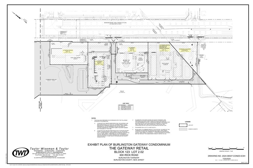 2035 Burlington Mount Holly Rd, Westampton, NJ en alquiler - Plano del sitio - Imagen 2 de 2