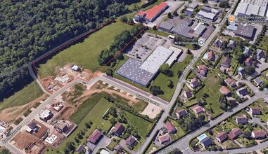 Châtillon-le-Duc - AÉREA vista de mapa