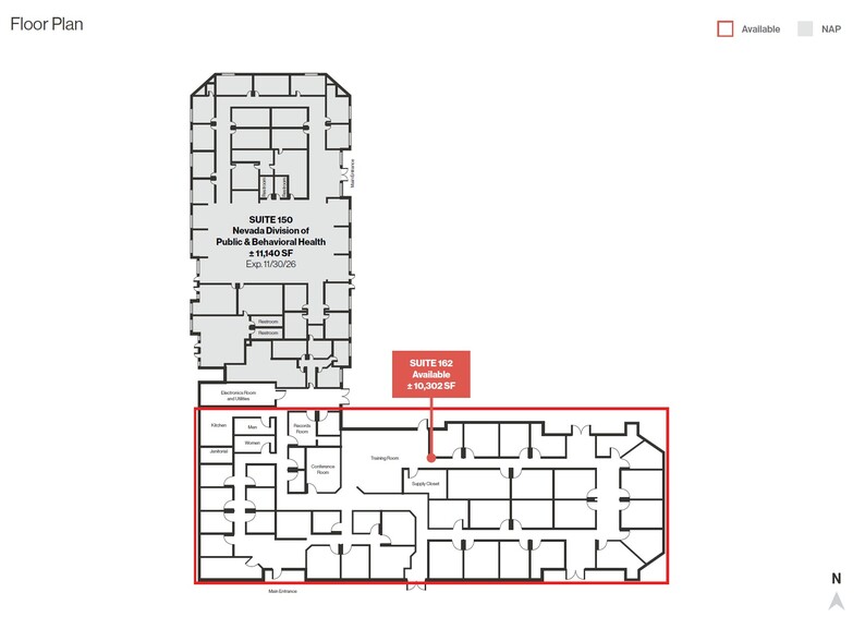 1665 Old Hot Springs Rd, Carson City, NV en alquiler - Plano de la planta - Imagen 1 de 13