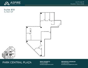 1111 N Loop W, Houston, TX en alquiler Plano de la planta- Imagen 1 de 1