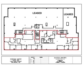 1040 Park Ave, Baltimore, MD en alquiler Plano de la planta- Imagen 1 de 1