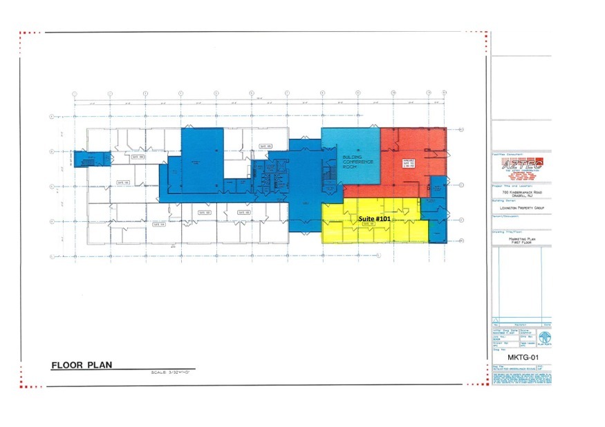 700 Kinderkamack Rd, Oradell, NJ en alquiler Plano de la planta- Imagen 1 de 7