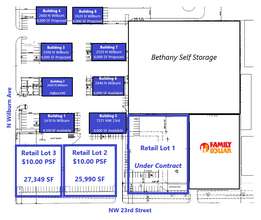 2400 N Wilburn, Bethany, OK en alquiler Plano del sitio- Imagen 1 de 1