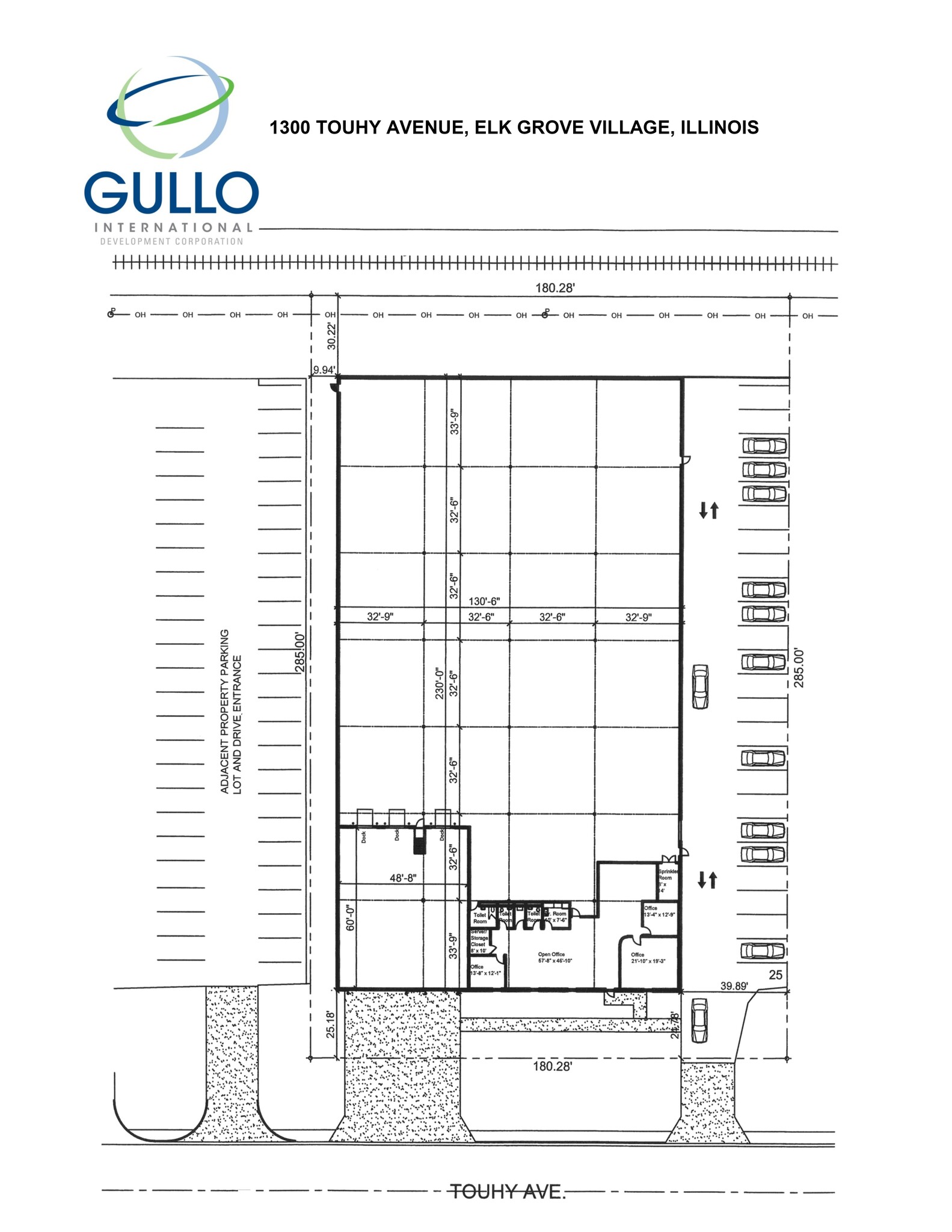 1300 Touhy Ave, Elk Grove Village, IL en alquiler Plano del sitio- Imagen 1 de 1